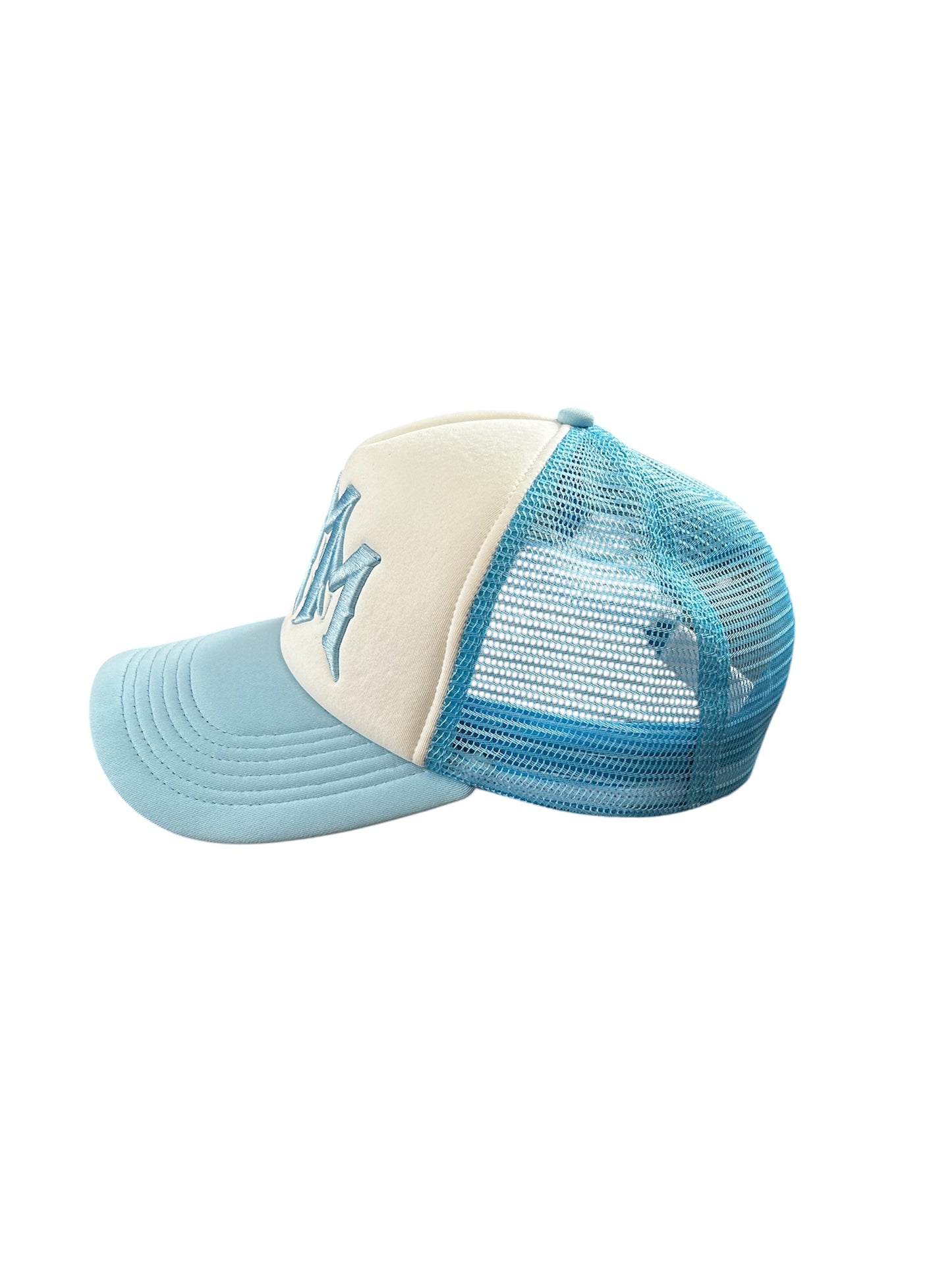 M Trucker Cap - Blue/White