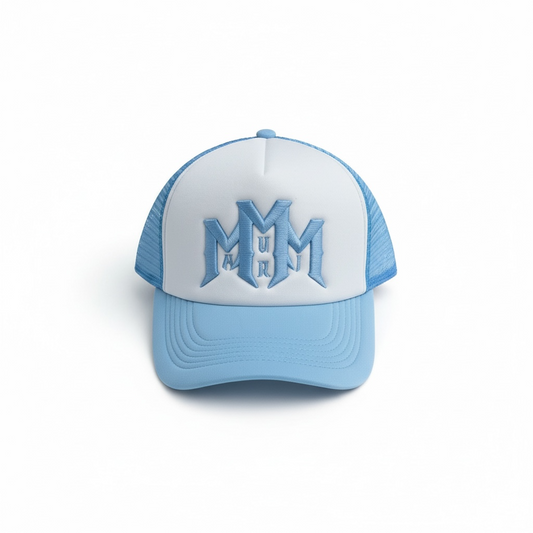 MAURI Trucker Cap - Blue/White