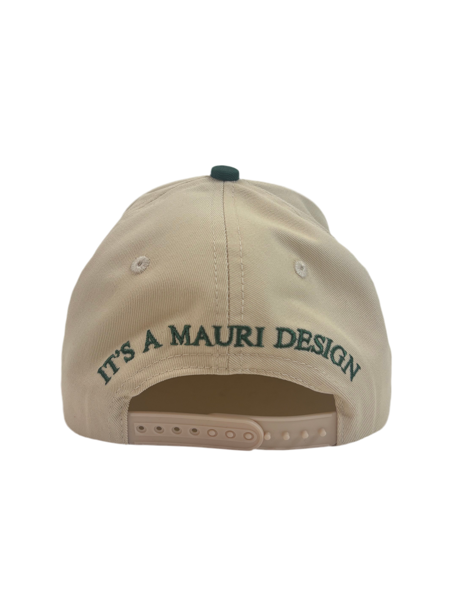 Mauri Cap - Green/Cream