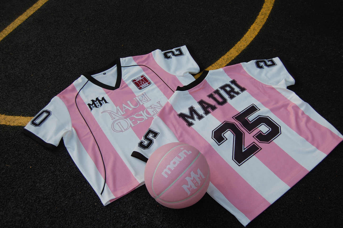 Palmero Jersey - Pink/White