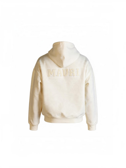 Classic Mauri Hoodie - Cream